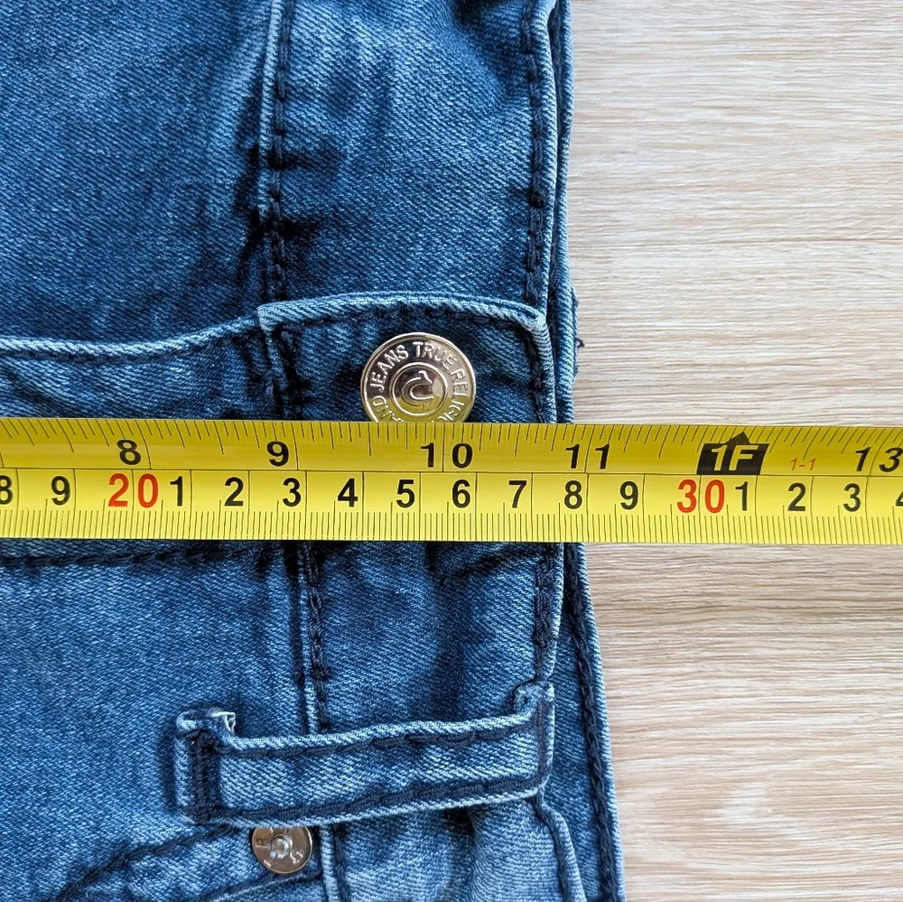 True Religion Shorts Men's 34 Ricky Relaxed Straight Denim Stretch